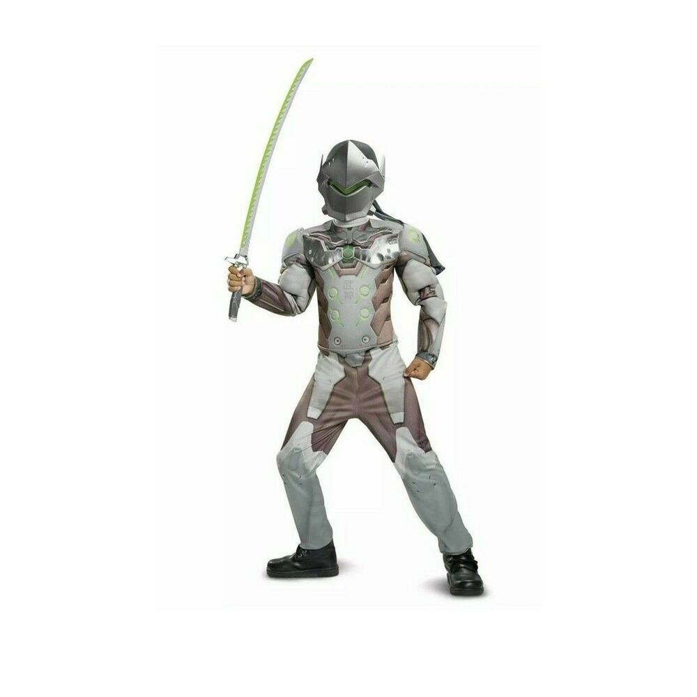 Overwatch GENJI Costume Child MEDIUM 7-8 Disguise